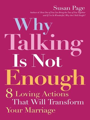 cover image of Why Talking Is Not Enough